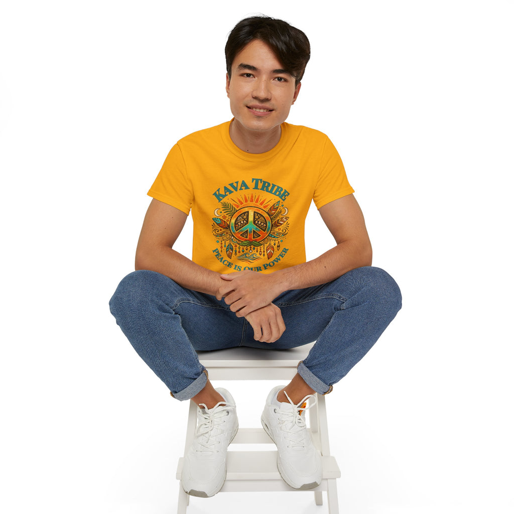 Kava Tribe Peace Is Our Power T-Shirt