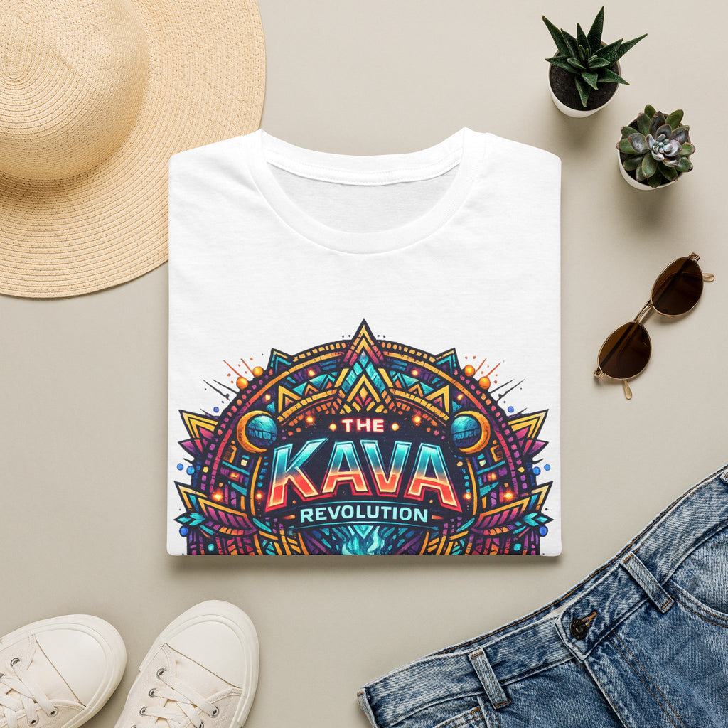 Kava Revolution T-Shirt — Psychedelic Tribal Kava Cup Design