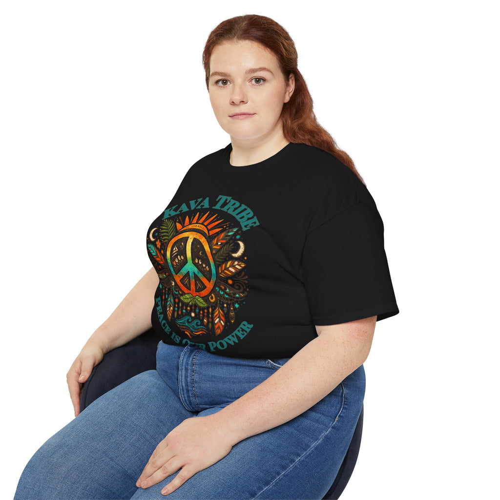 Kava Tribe Peace Is Our Power T-Shirt