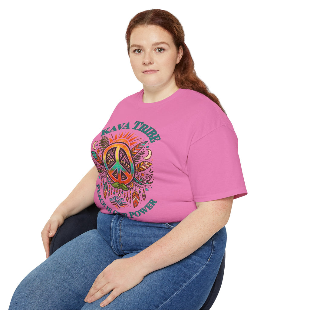 Kava Tribe Peace Is Our Power T-Shirt
