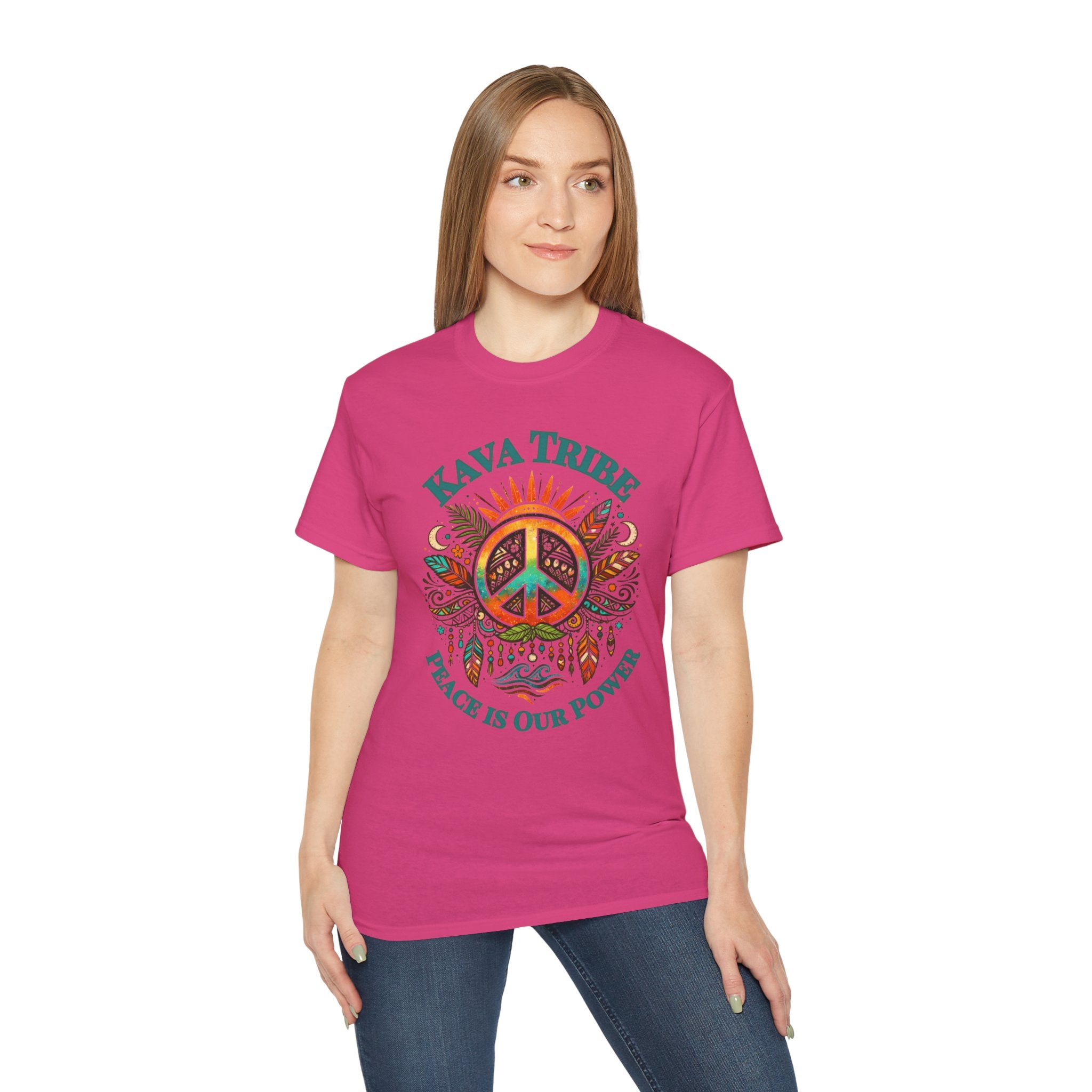 Kava Tribe Peace Is Our Power T-Shirt