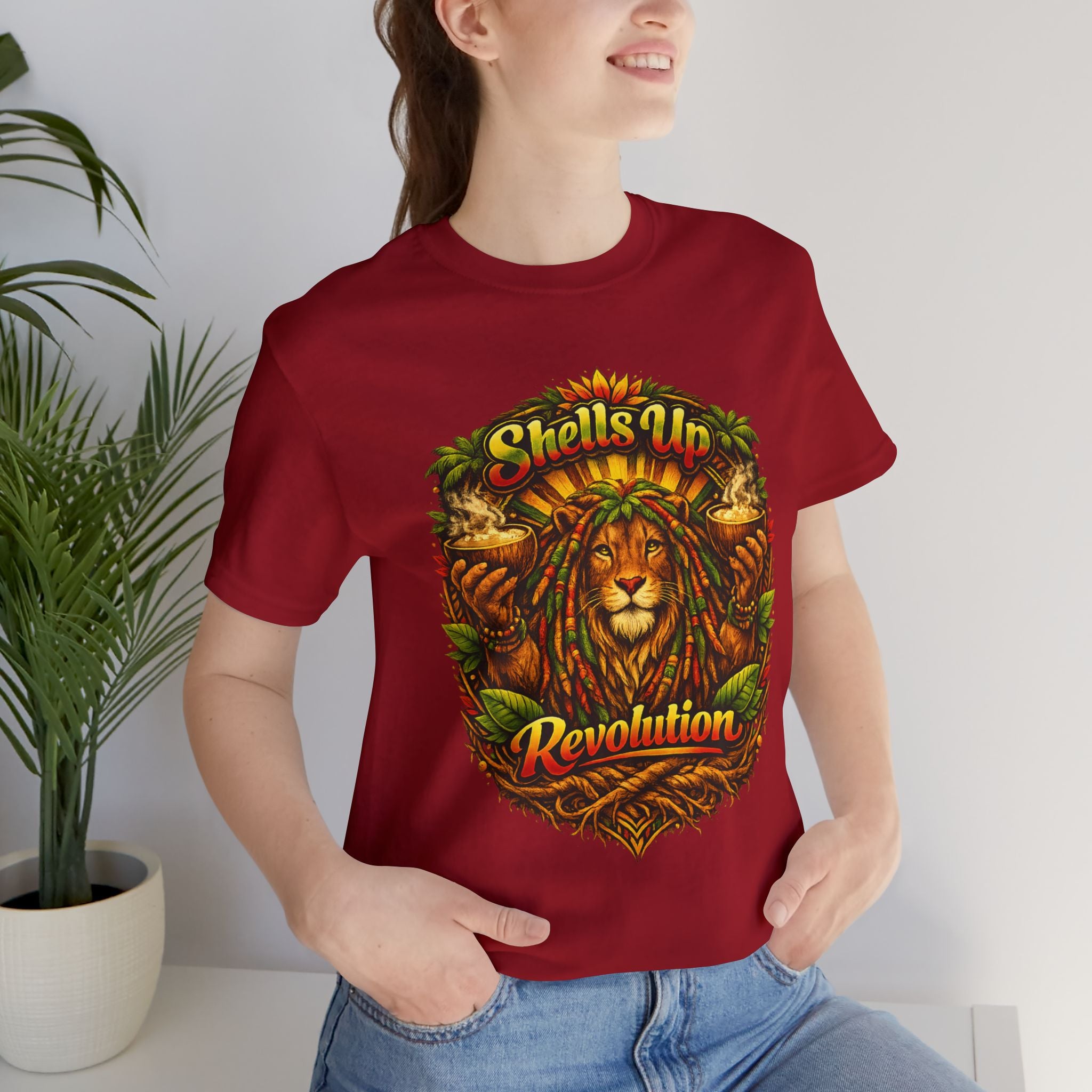 Shells Up Revolution Lion T-Shirt