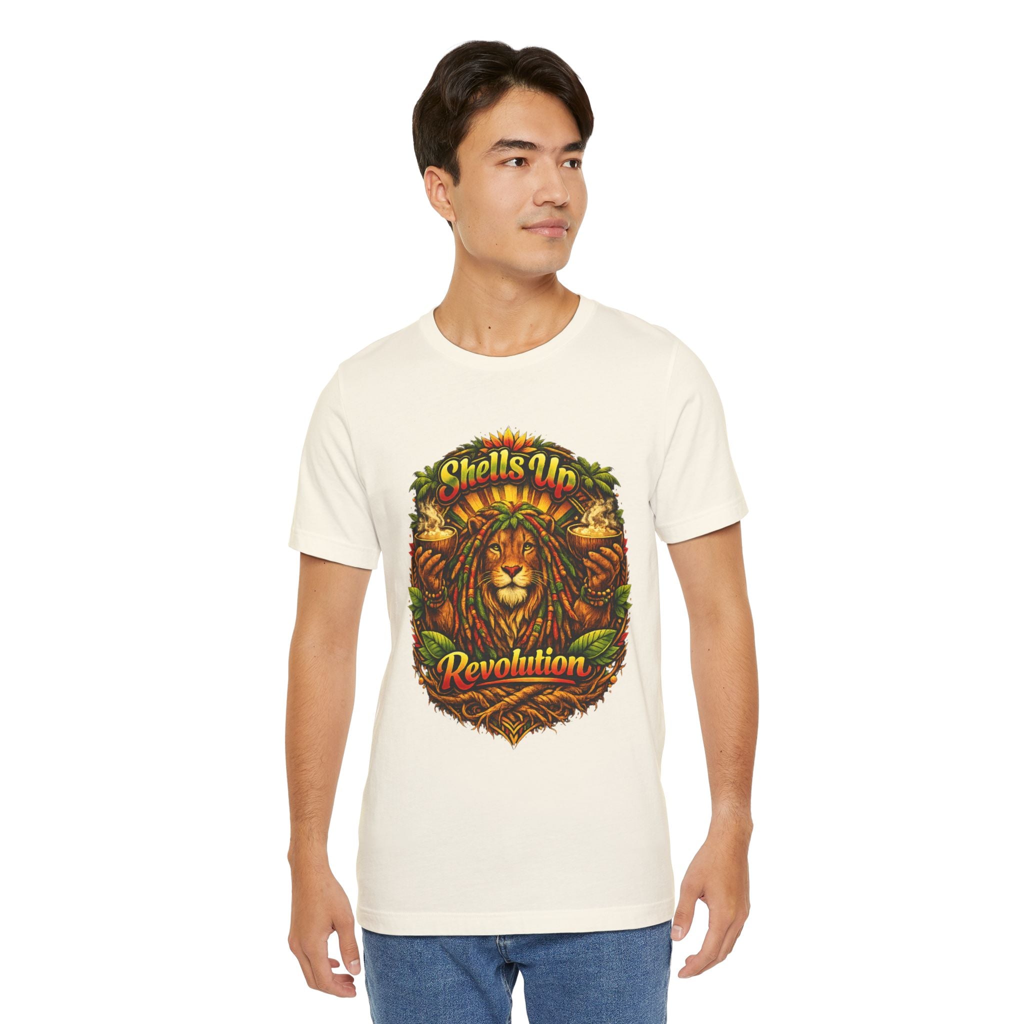 Shells Up Revolution Lion T-Shirt