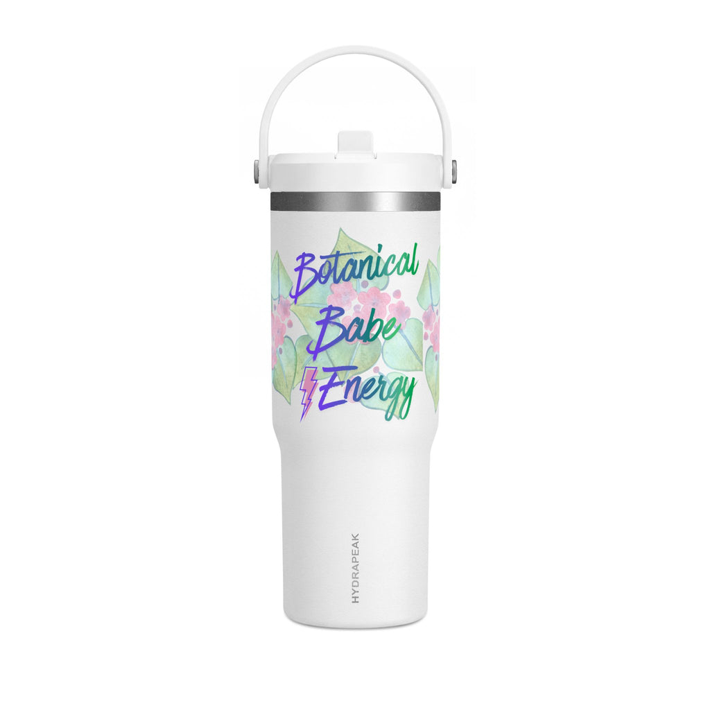 Botanical Babe Energy Tumbler | 32oz Stainless Travel Cup