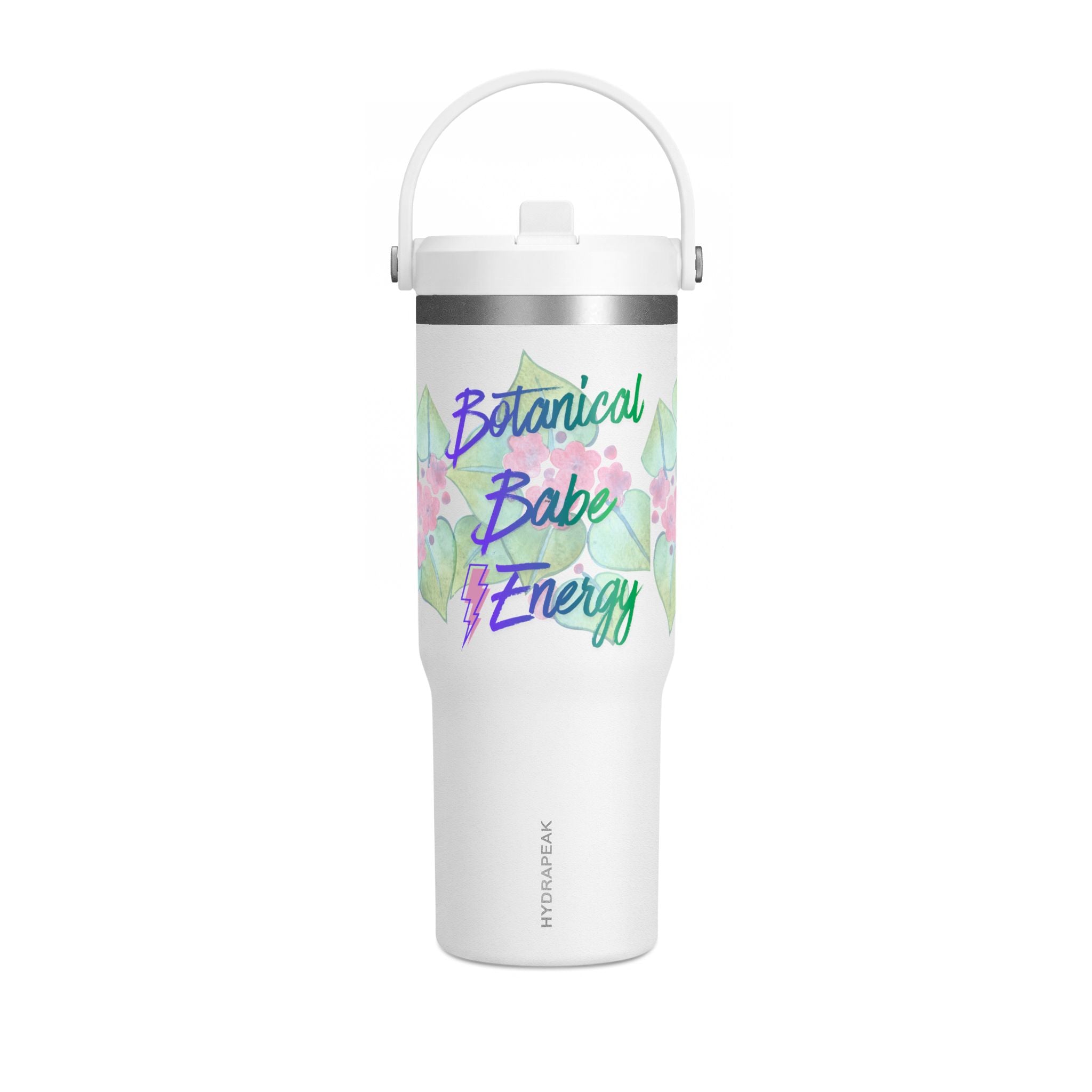 Botanical Babe Energy Tumbler | 32oz Stainless Travel Cup