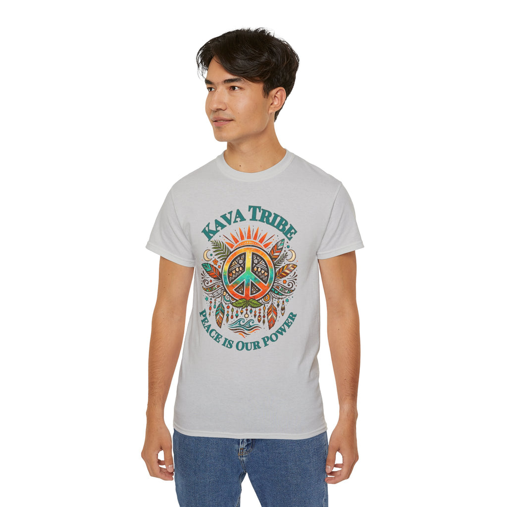 Kava Tribe Peace Is Our Power T-Shirt