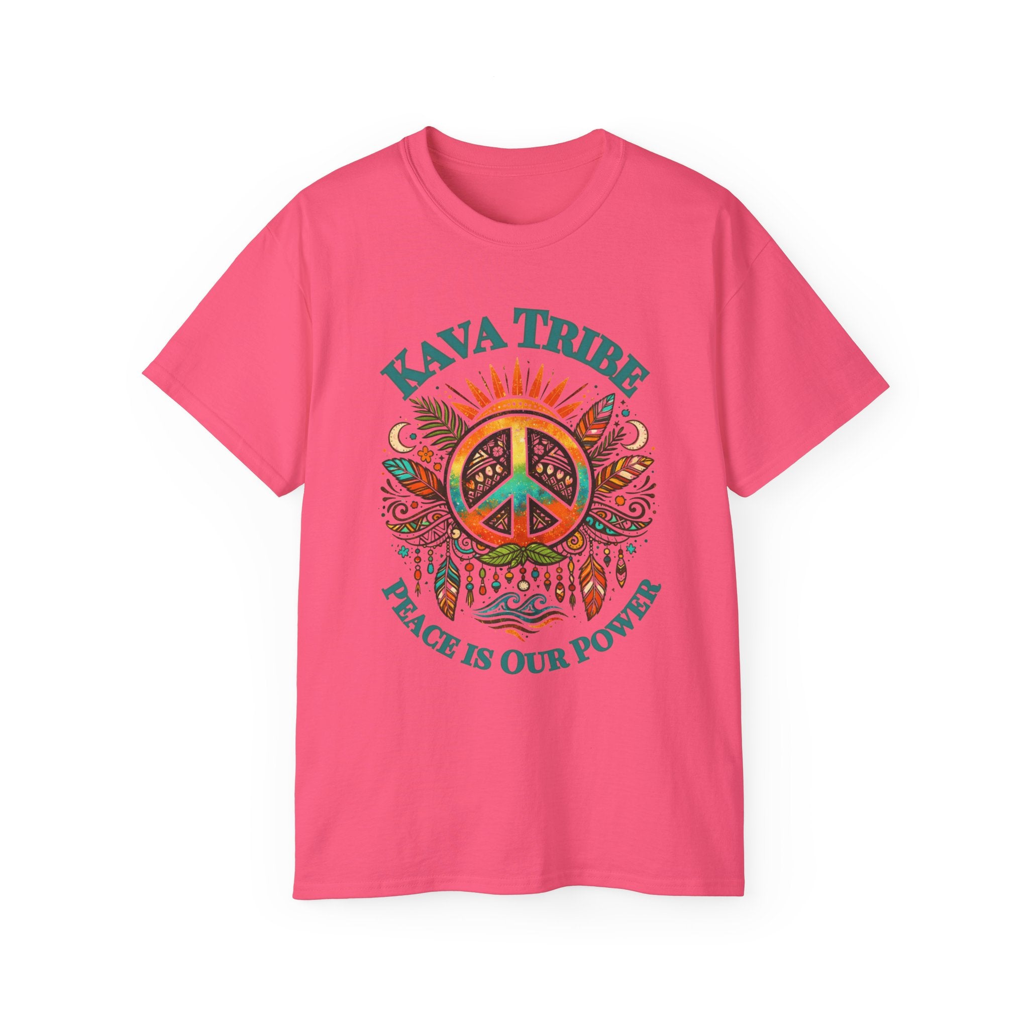 Kava Tribe Peace Is Our Power T-Shirt