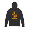 The Bula Tribe Hooded Tee | Tropical Island Vibes, Colorful Tribal Design