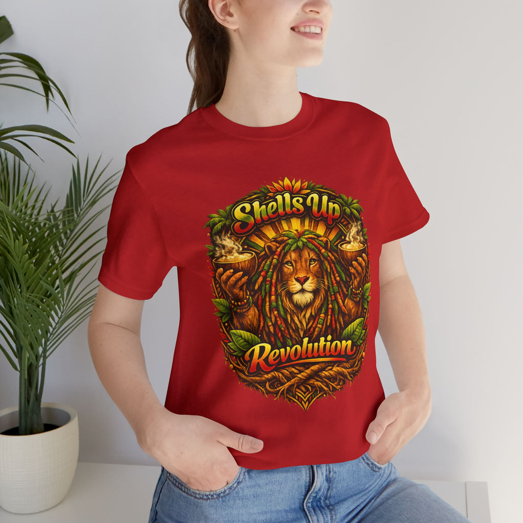 Shells Up Revolution Lion T-Shirt