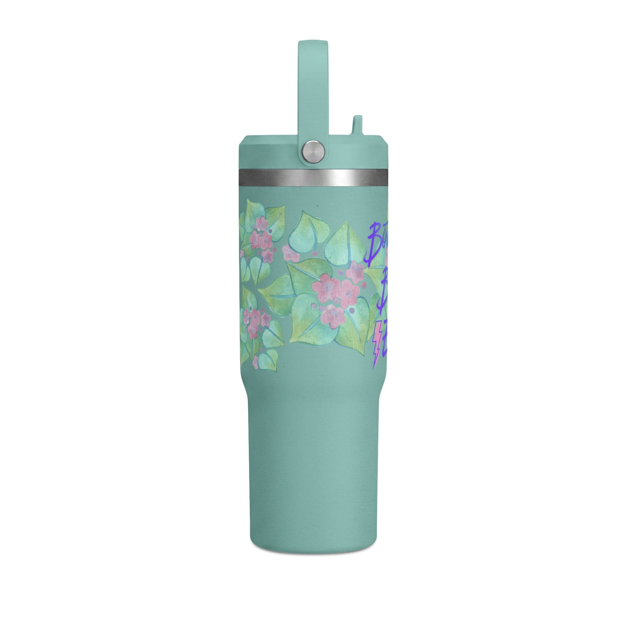 Botanical Babe Energy Tumbler | 32oz Stainless Travel Cup