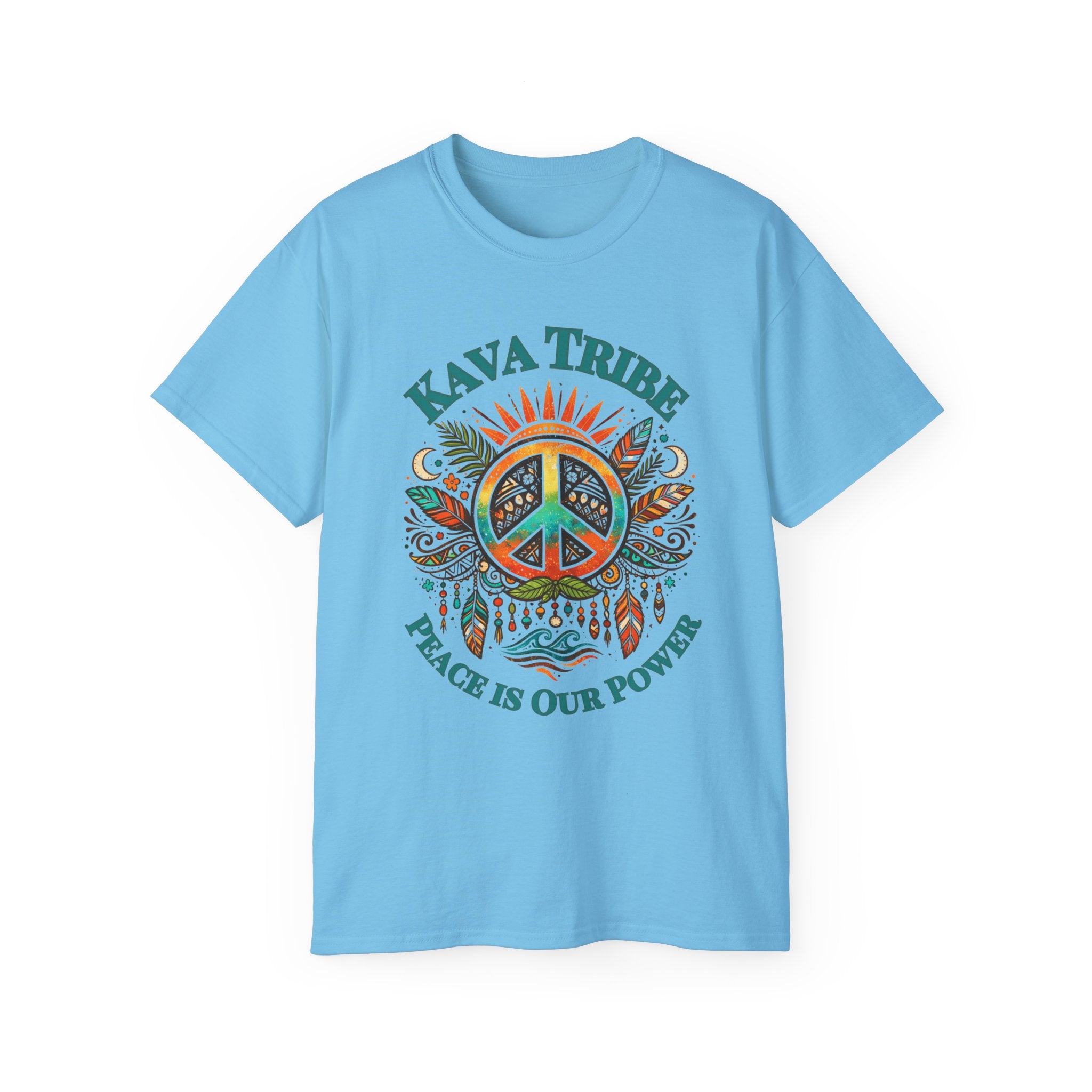 Kava Tribe Peace Is Our Power T-Shirt