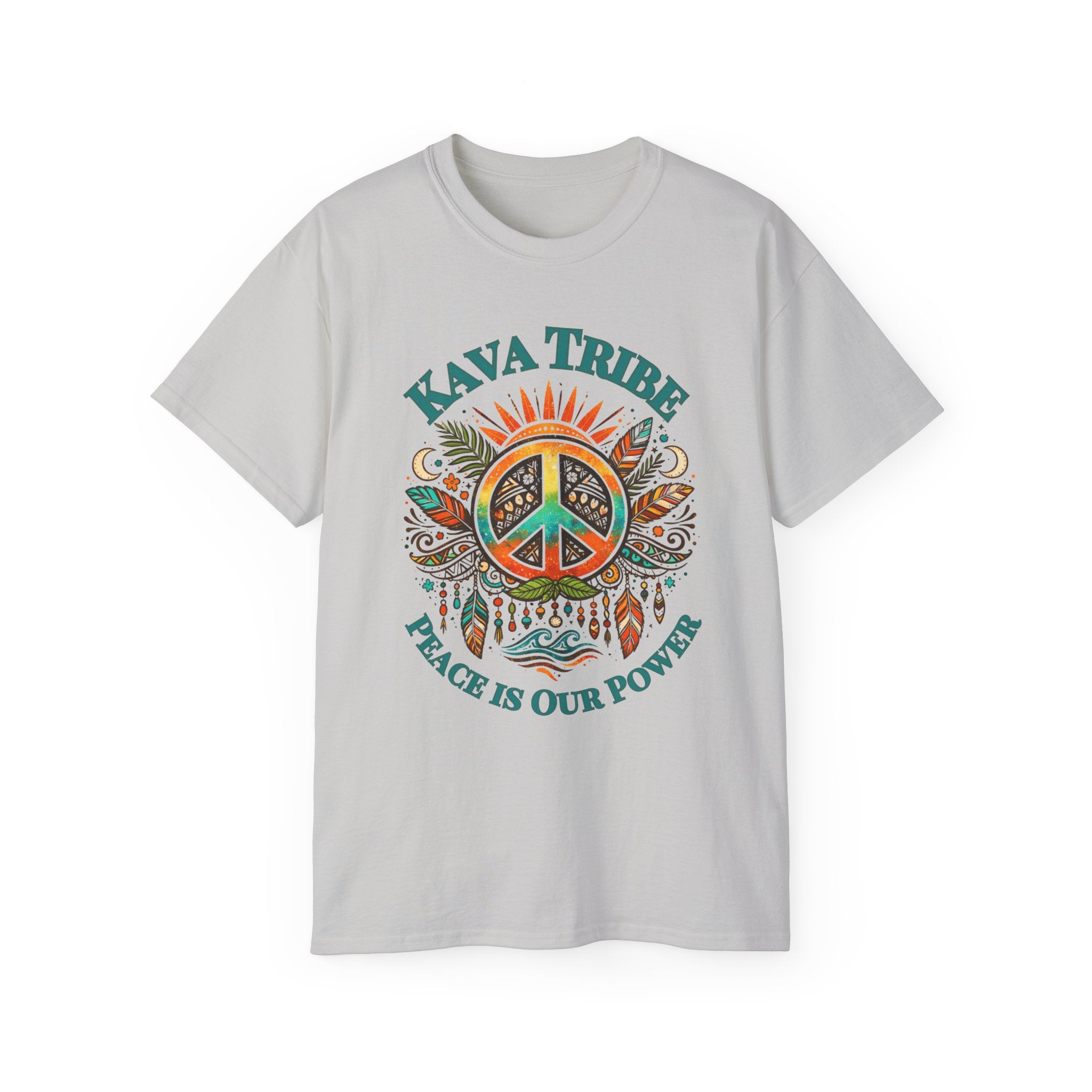 Kava Tribe Peace Is Our Power T-Shirt