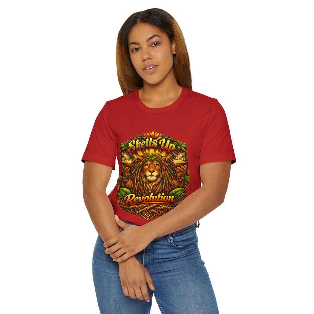Shells Up Revolution Lion T-Shirt