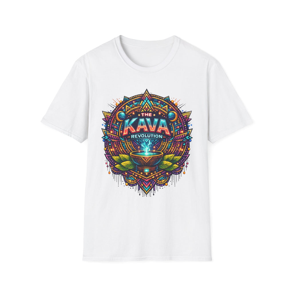 Kava Revolution T-Shirt — Psychedelic Tribal Kava Cup Design