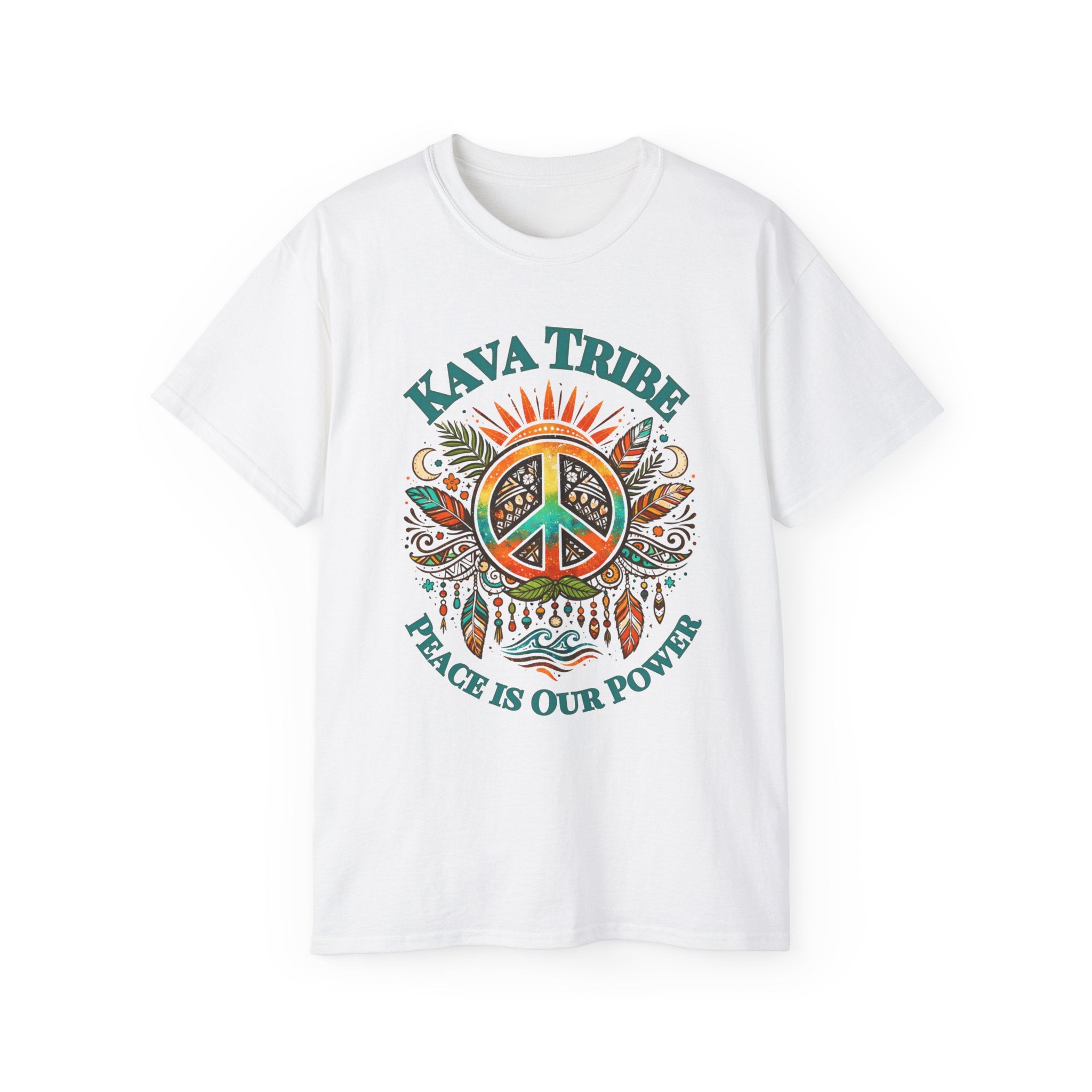 Kava Tribe Peace Is Our Power T-Shirt