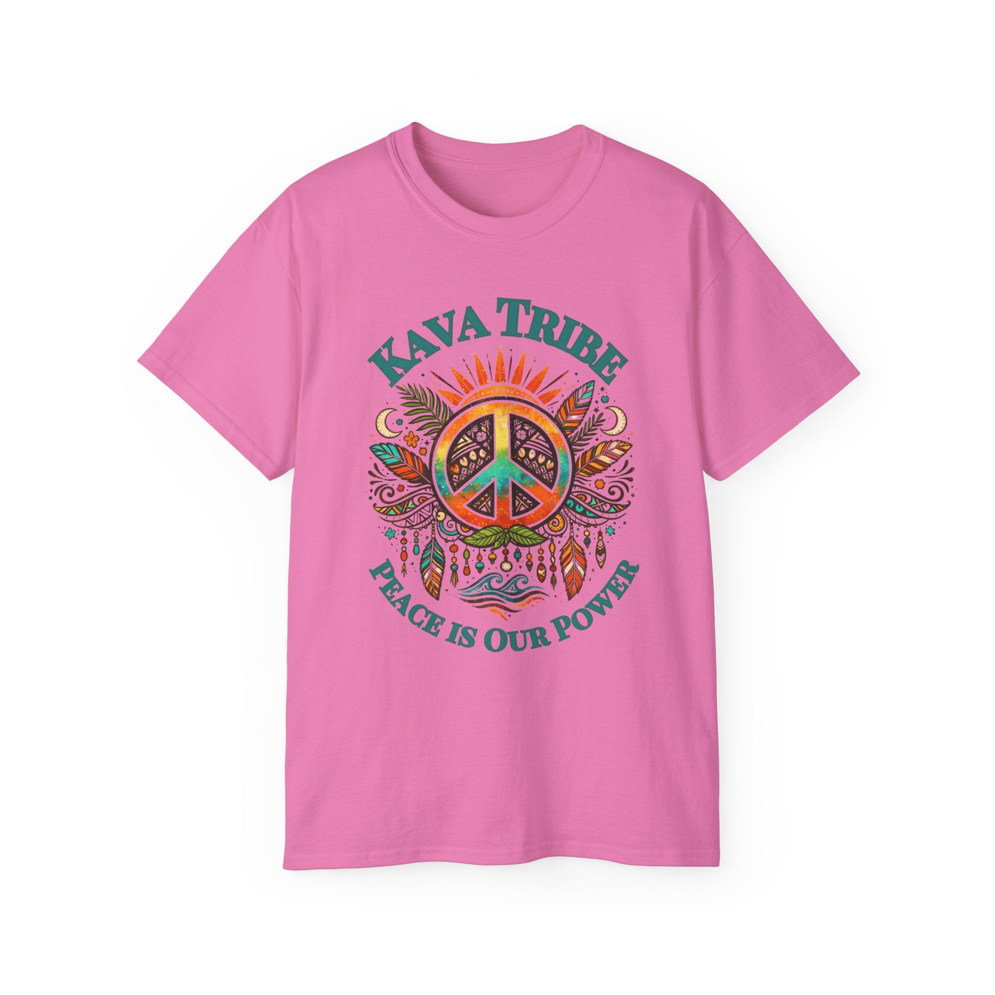 Kava Tribe Peace Is Our Power T-Shirt