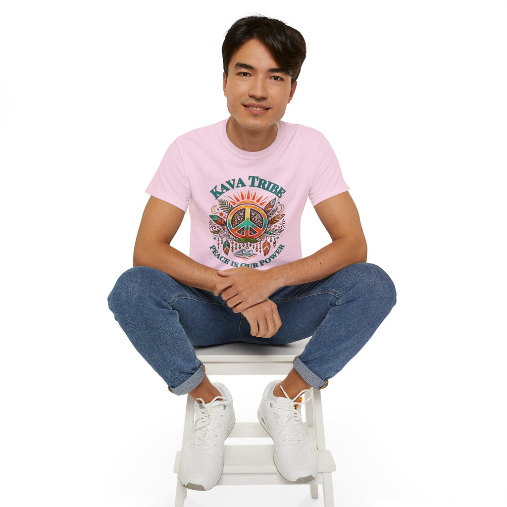 Kava Tribe Peace Is Our Power T-Shirt