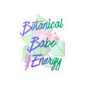 Botanical Babe Energy Sticker | Kiss-Cut Vinyl Decal