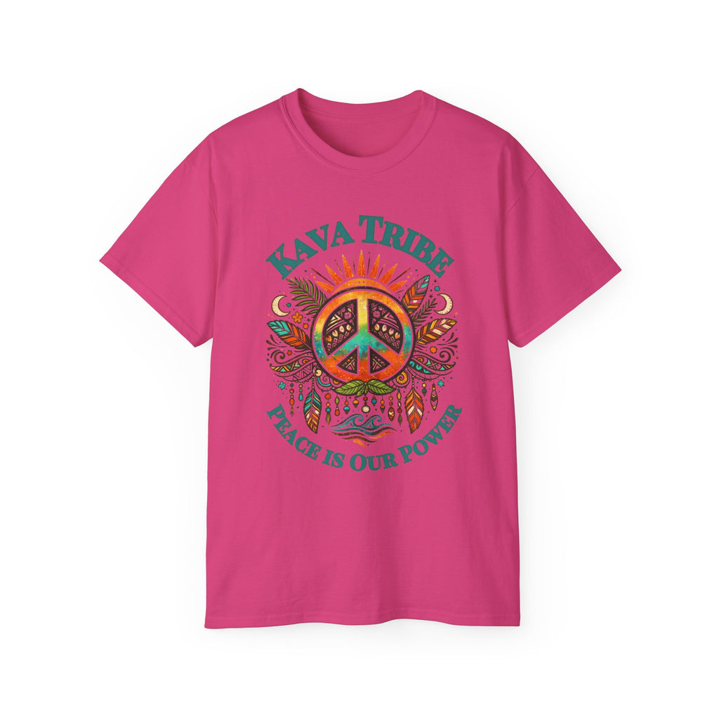 Kava Tribe Peace Is Our Power T-Shirt
