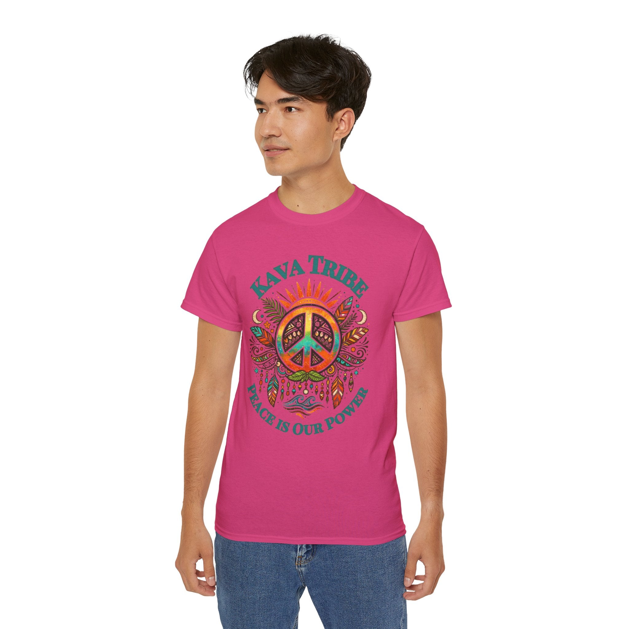 Kava Tribe Peace Is Our Power T-Shirt