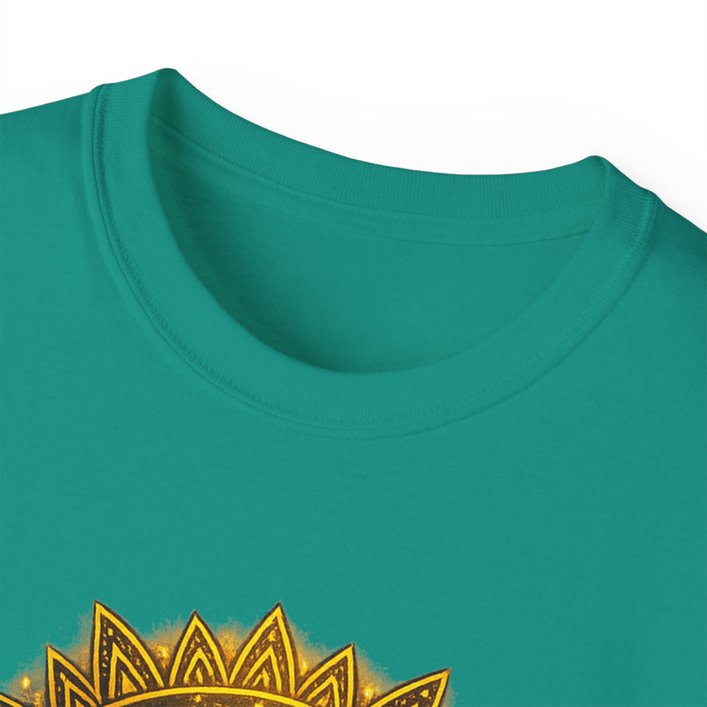 Mardi Gras Mask T-Shirt — “My Happy Hour Doesn’t Have Hangovers” Carnival Tee