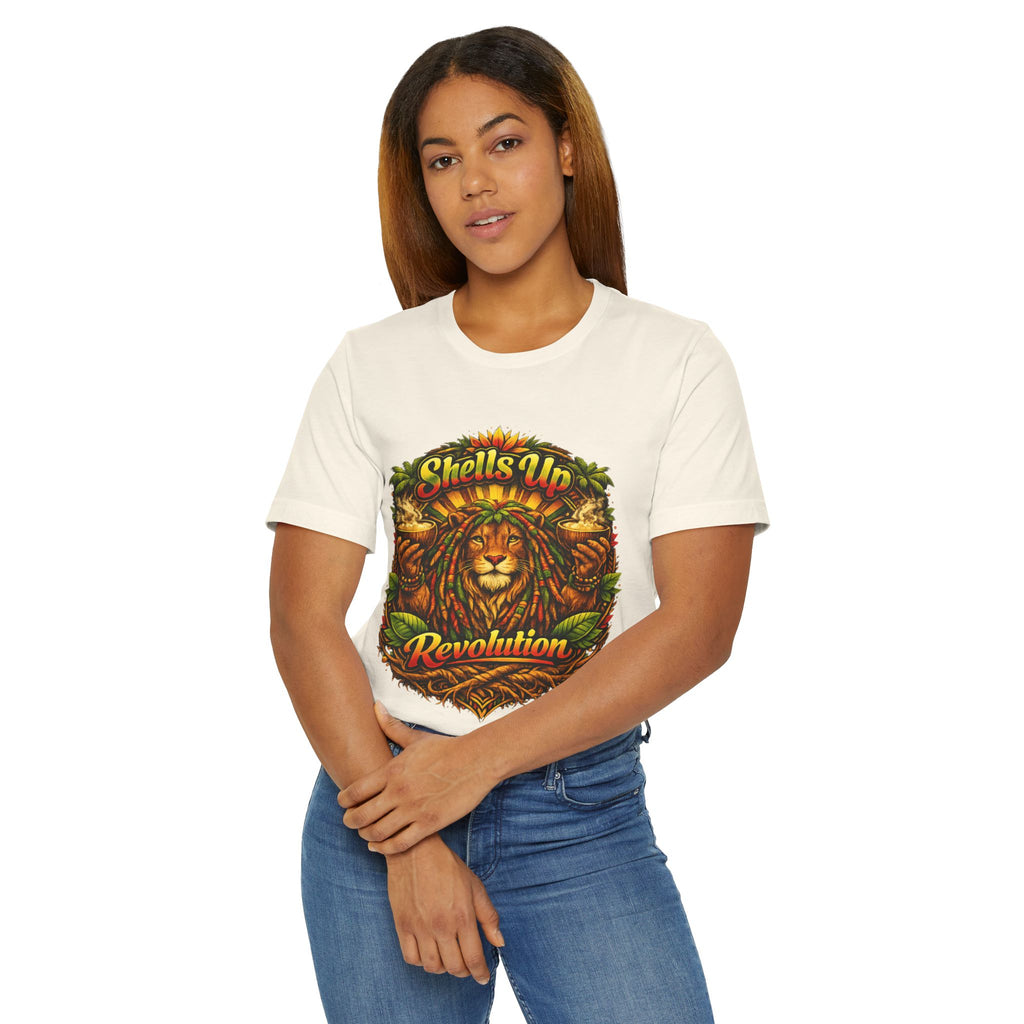 Shells Up Revolution Lion T-Shirt