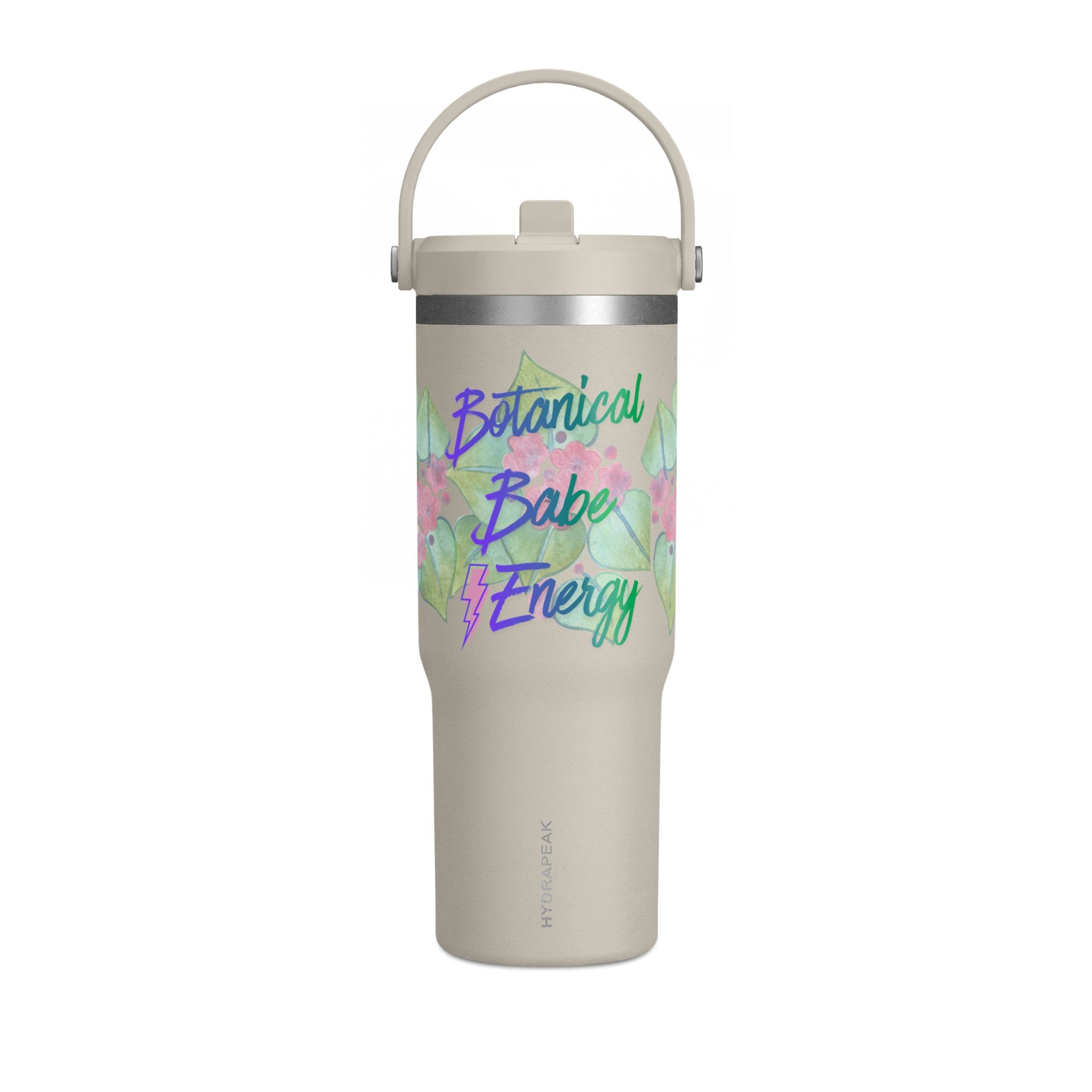 Botanical Babe Energy Tumbler | 32oz Stainless Travel Cup