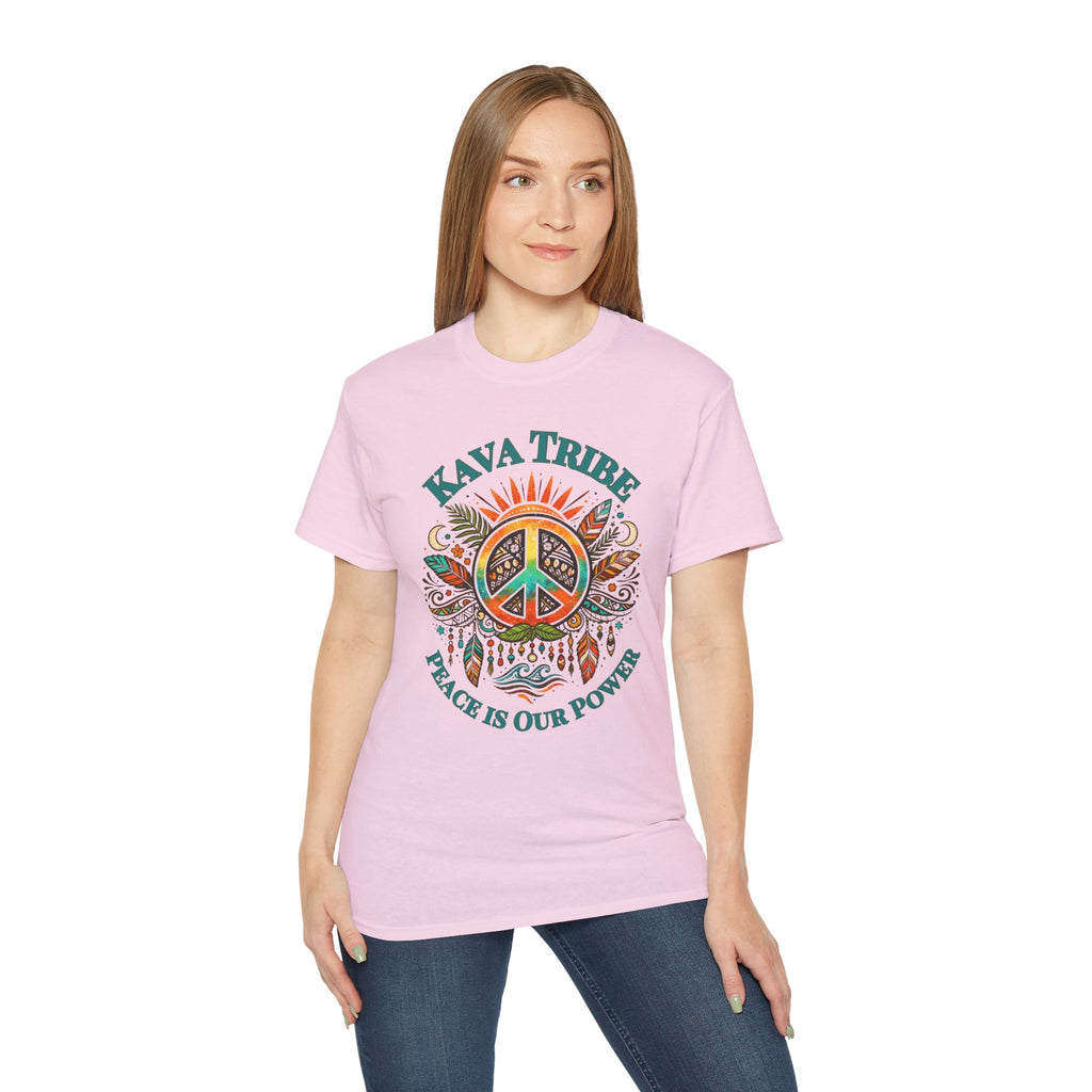 Kava Tribe Peace Is Our Power T-Shirt