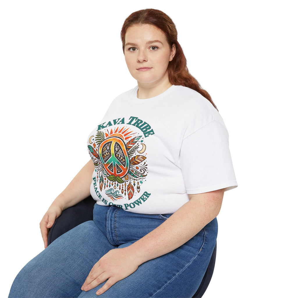 Kava Tribe Peace Is Our Power T-Shirt