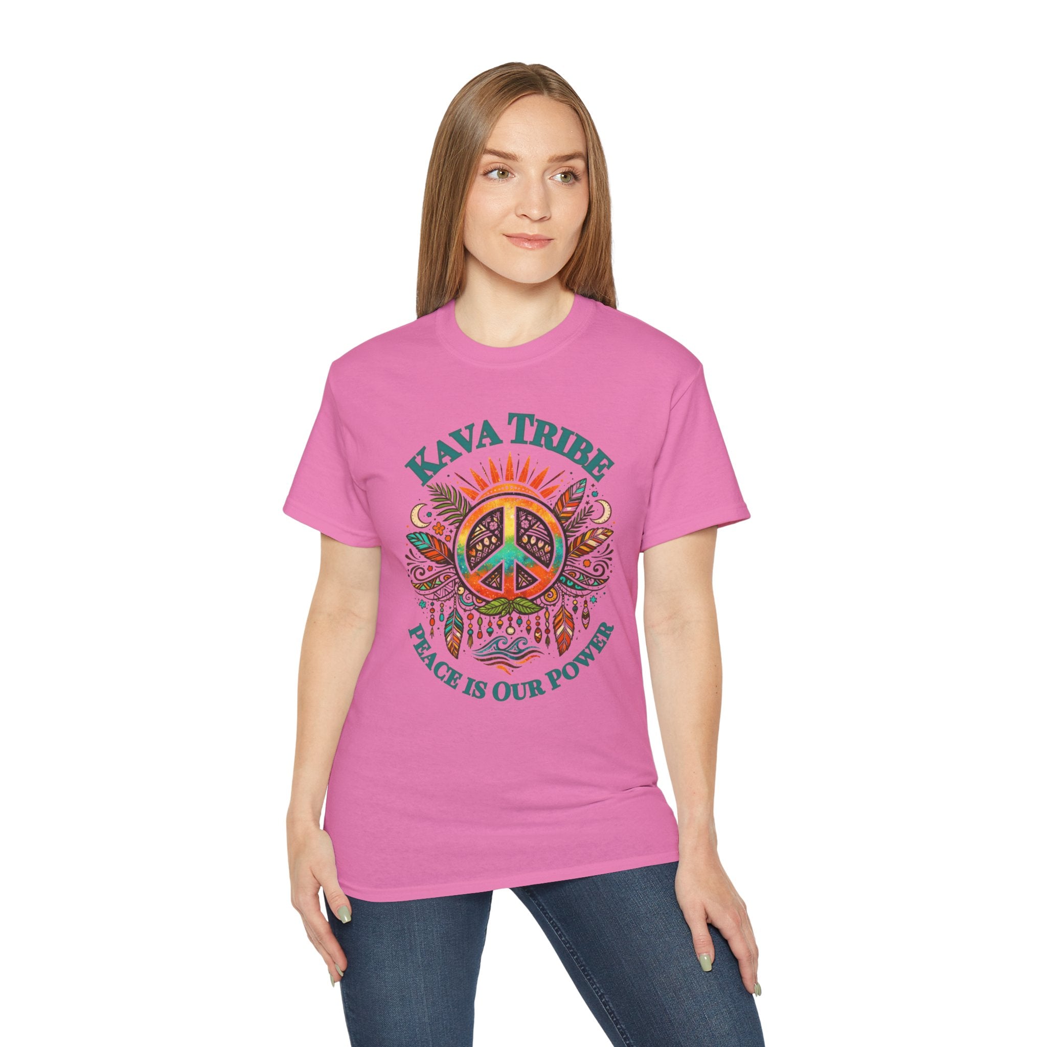 Kava Tribe Peace Is Our Power T-Shirt