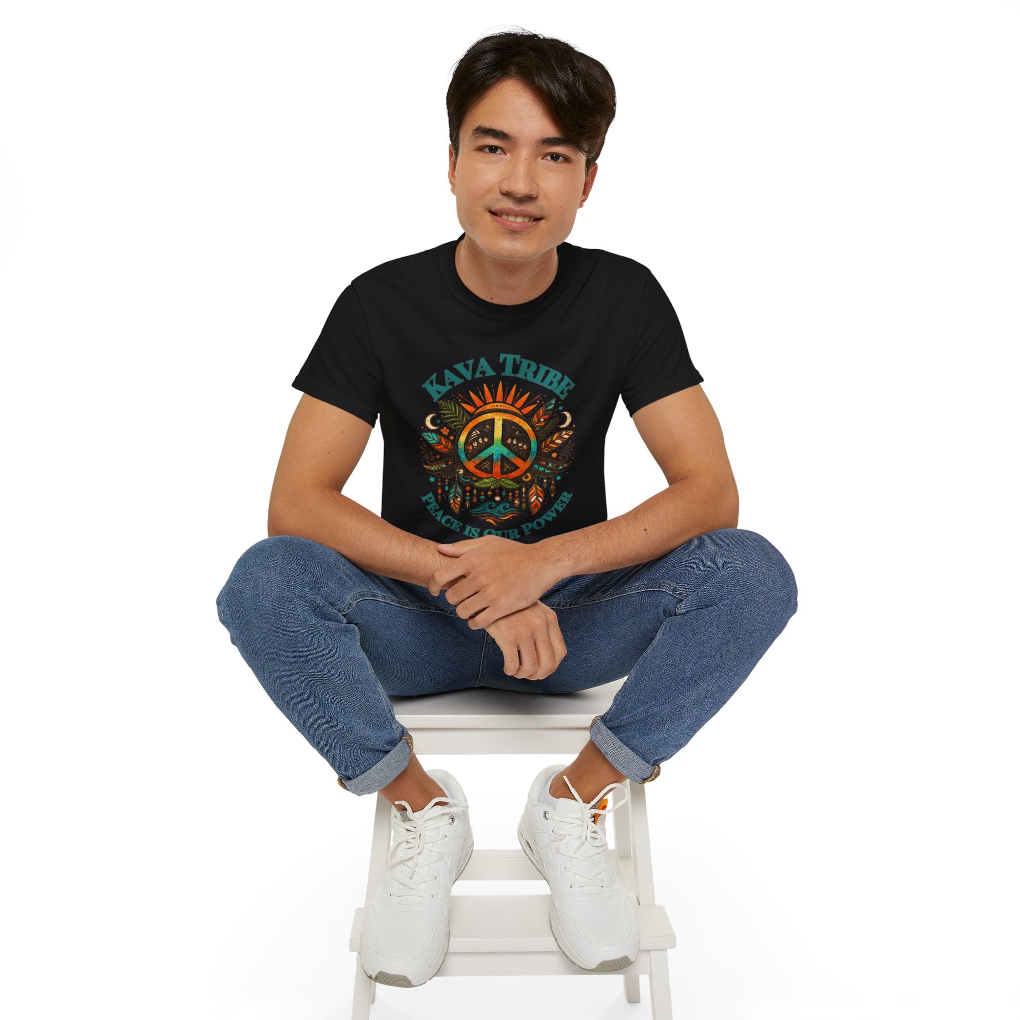 Kava Tribe Peace Is Our Power T-Shirt
