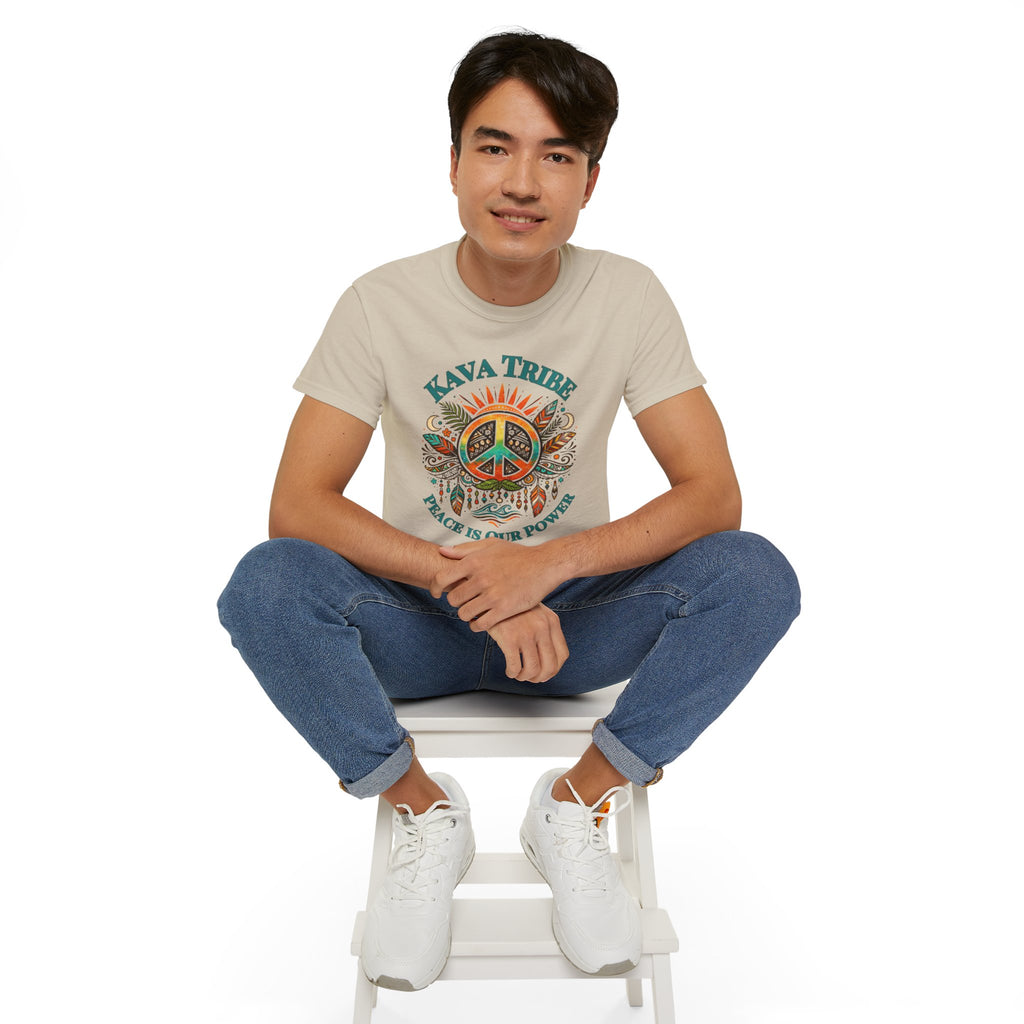 Kava Tribe Peace Is Our Power T-Shirt
