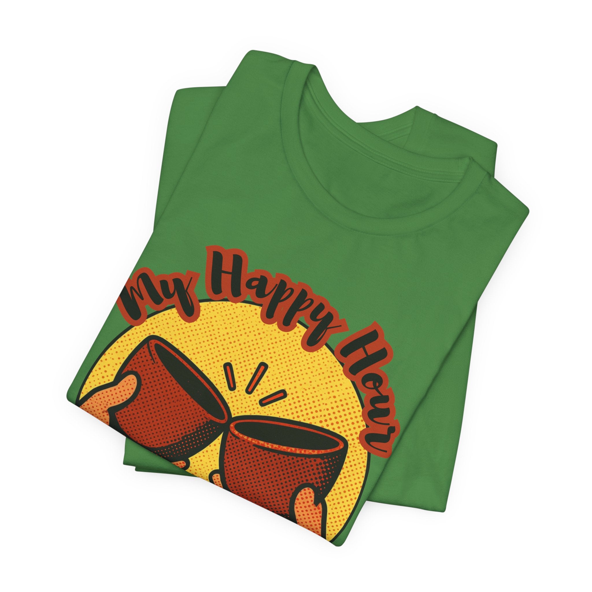 New Happy Hour Has No Hangover T-Shirt | Cheers Cocktail Graphic Tee