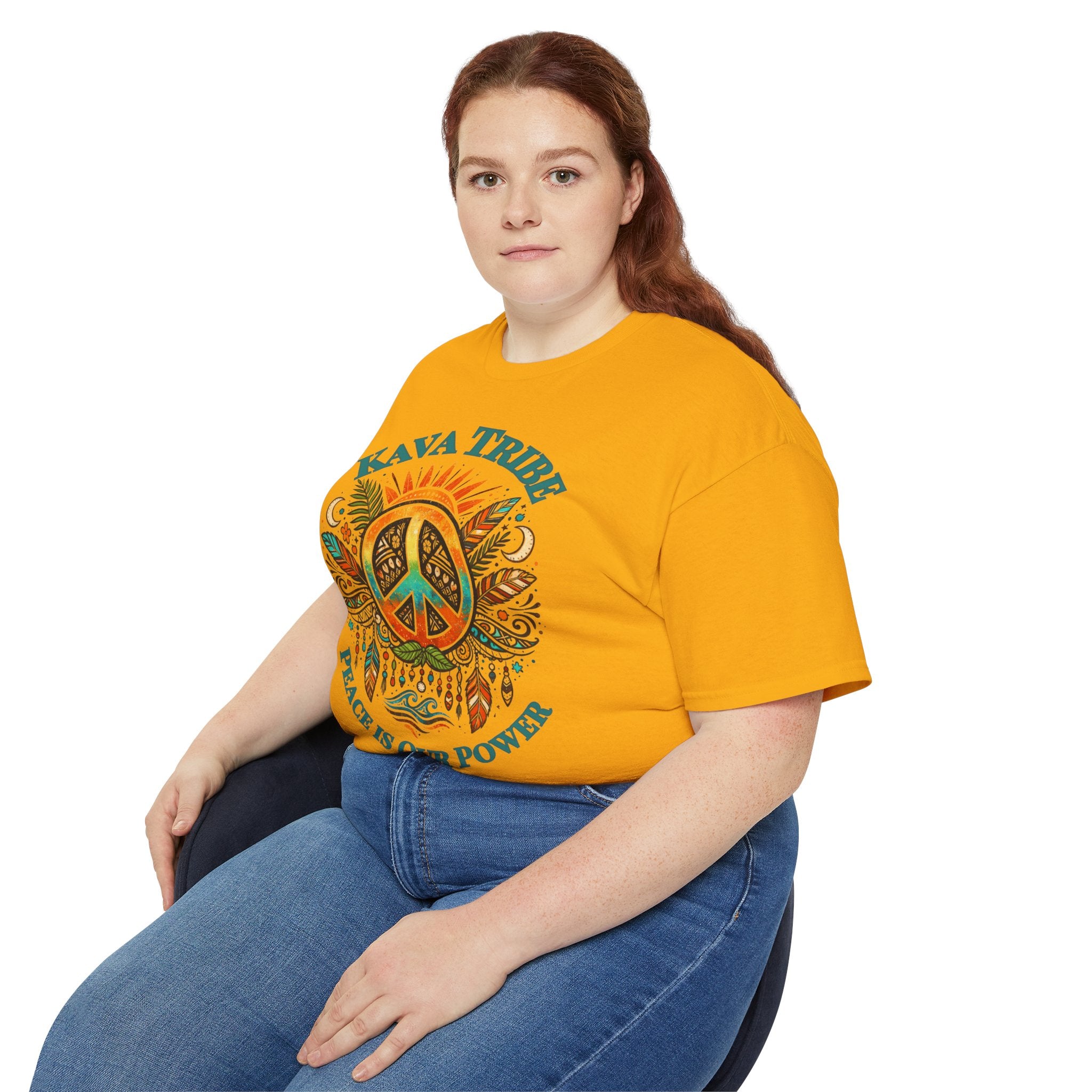 Kava Tribe Peace Is Our Power T-Shirt