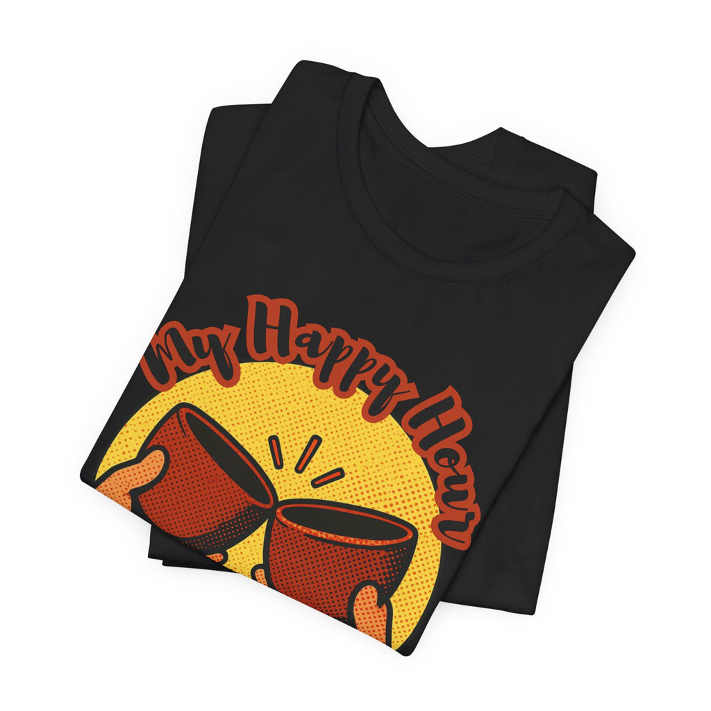 New Happy Hour Has No Hangover T-Shirt | Cheers Cocktail Graphic Tee