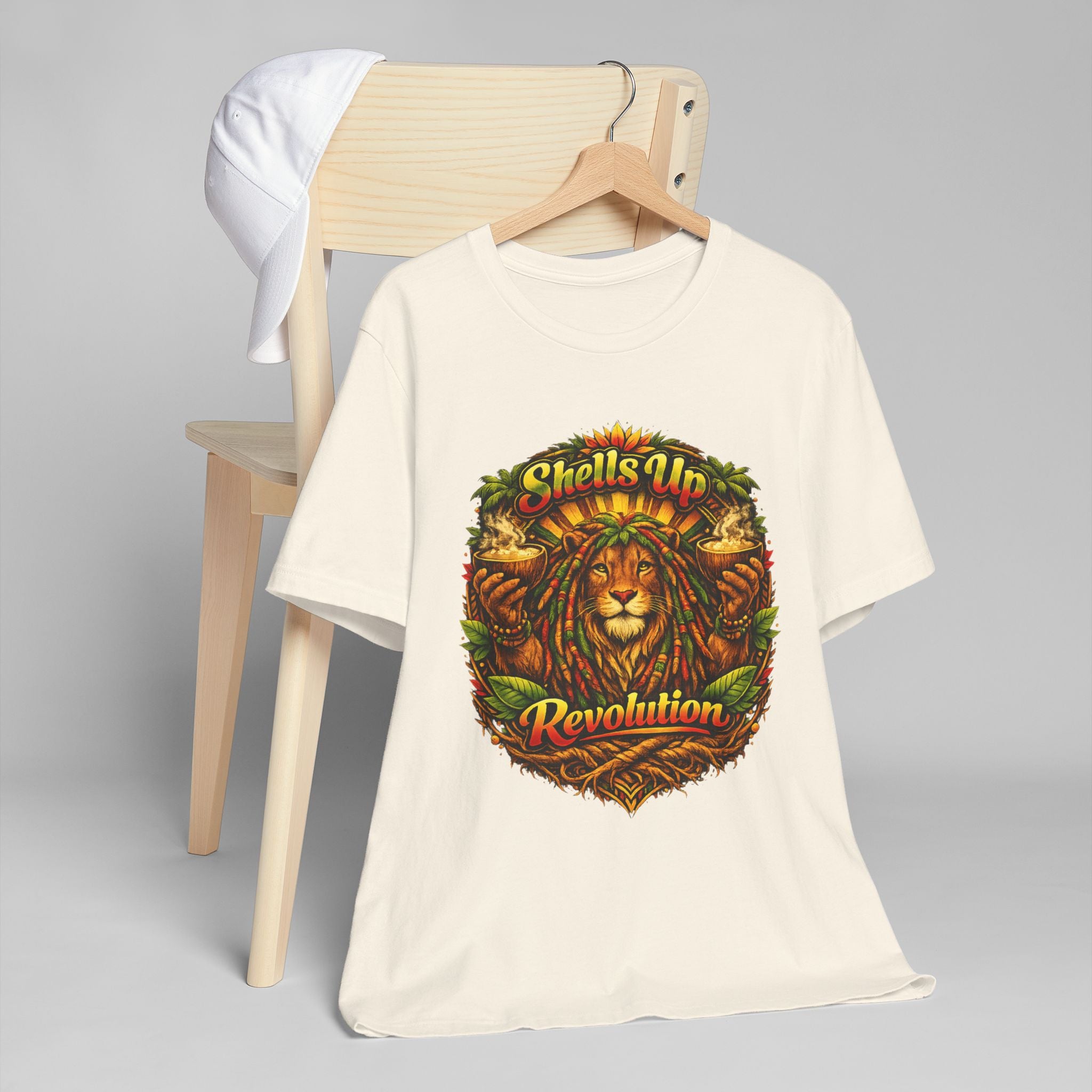 Shells Up Revolution Lion T-Shirt