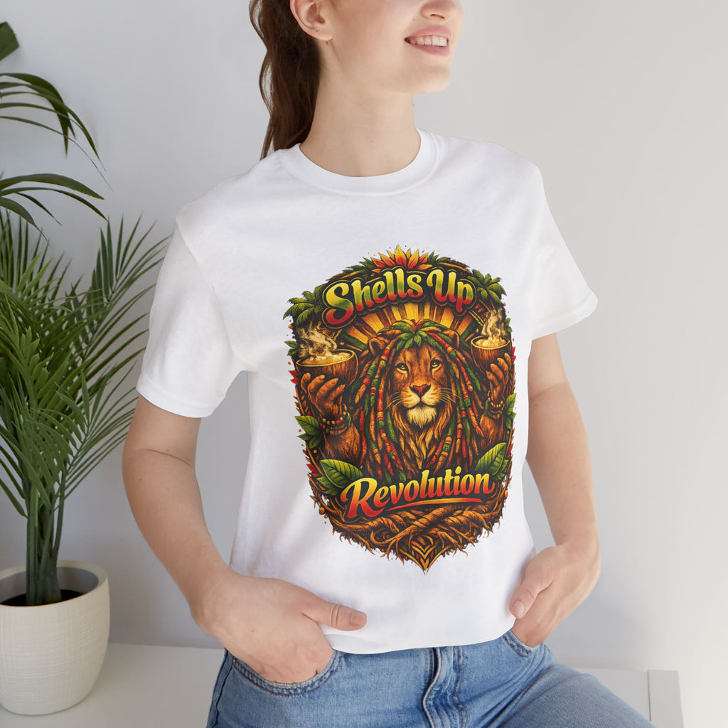Shells Up Revolution Lion T-Shirt