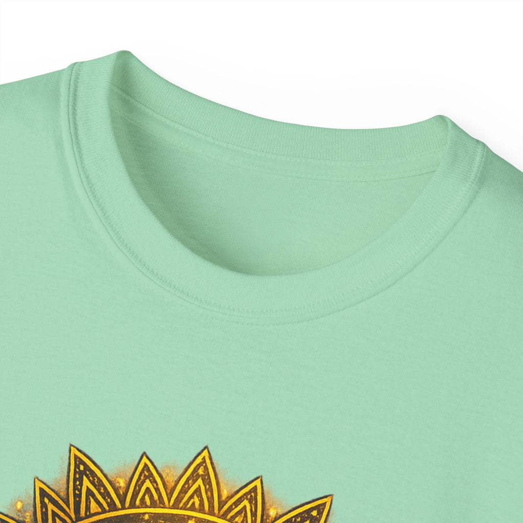 Mardi Gras Mask T-Shirt — “My Happy Hour Doesn’t Have Hangovers” Carnival Tee