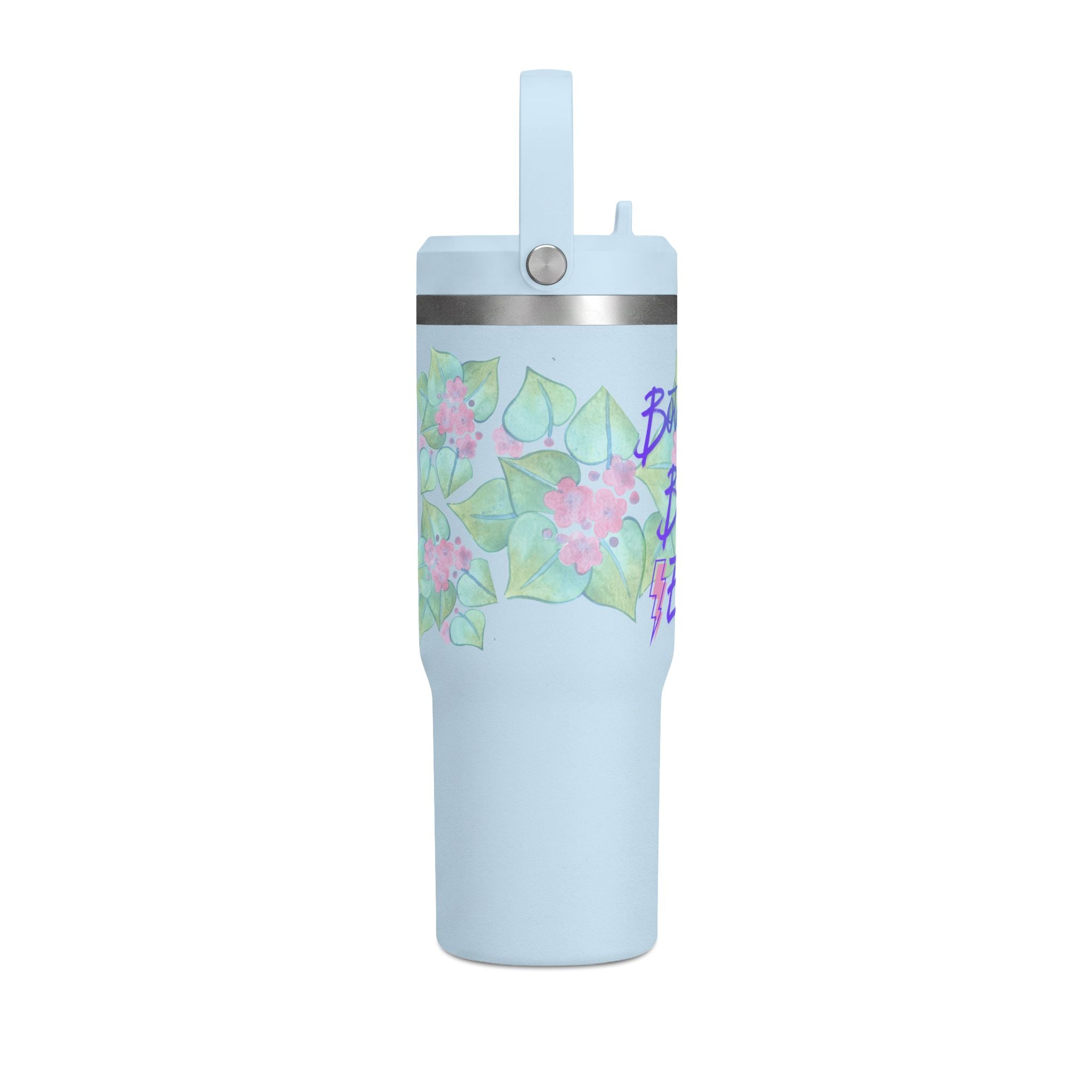 Botanical Babe Energy Tumbler | 32oz Stainless Travel Cup