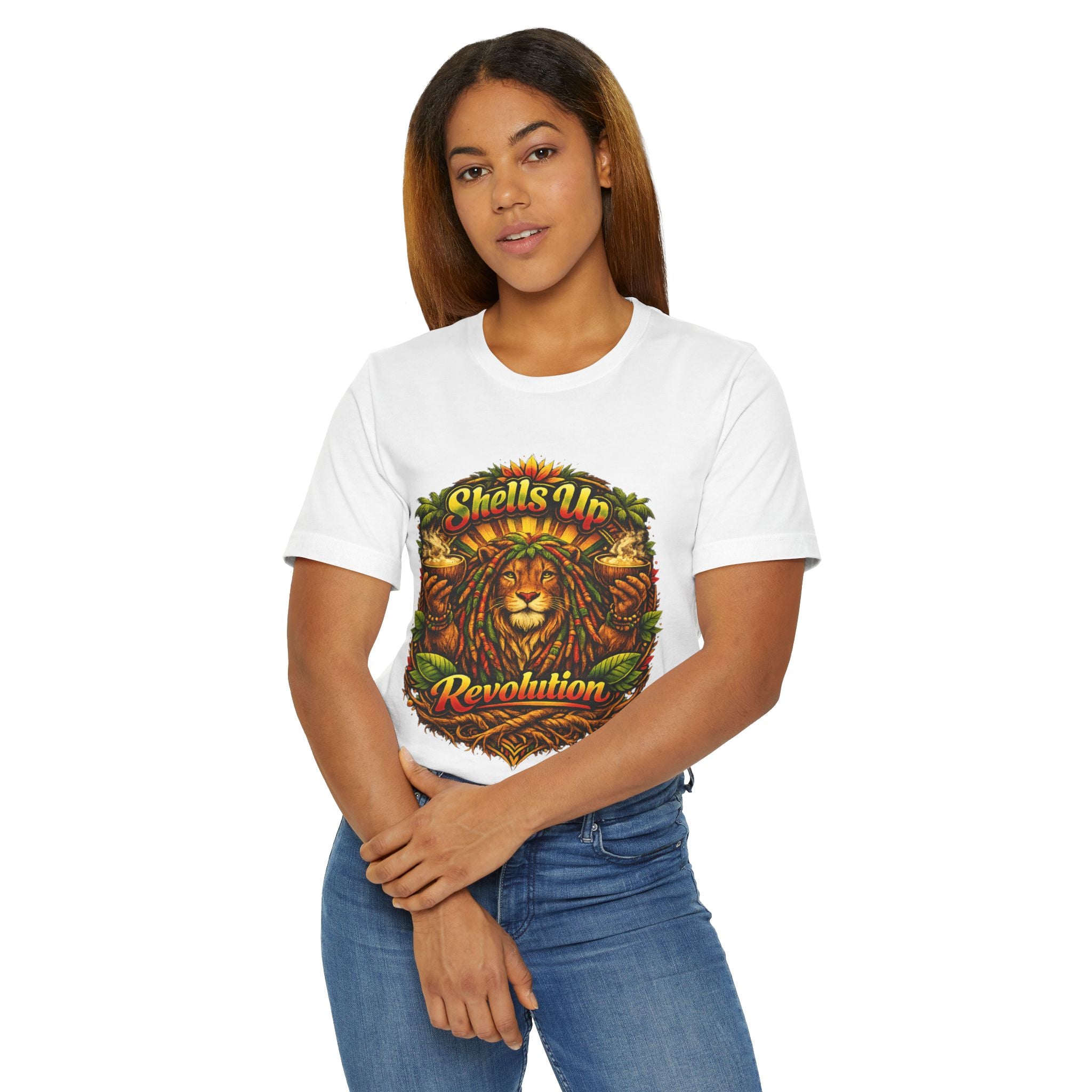Shells Up Revolution Lion T-Shirt