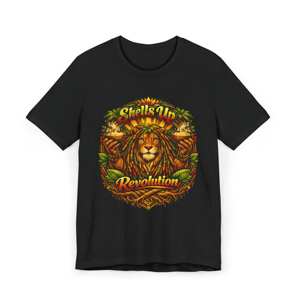 Shells Up Revolution Lion T-Shirt