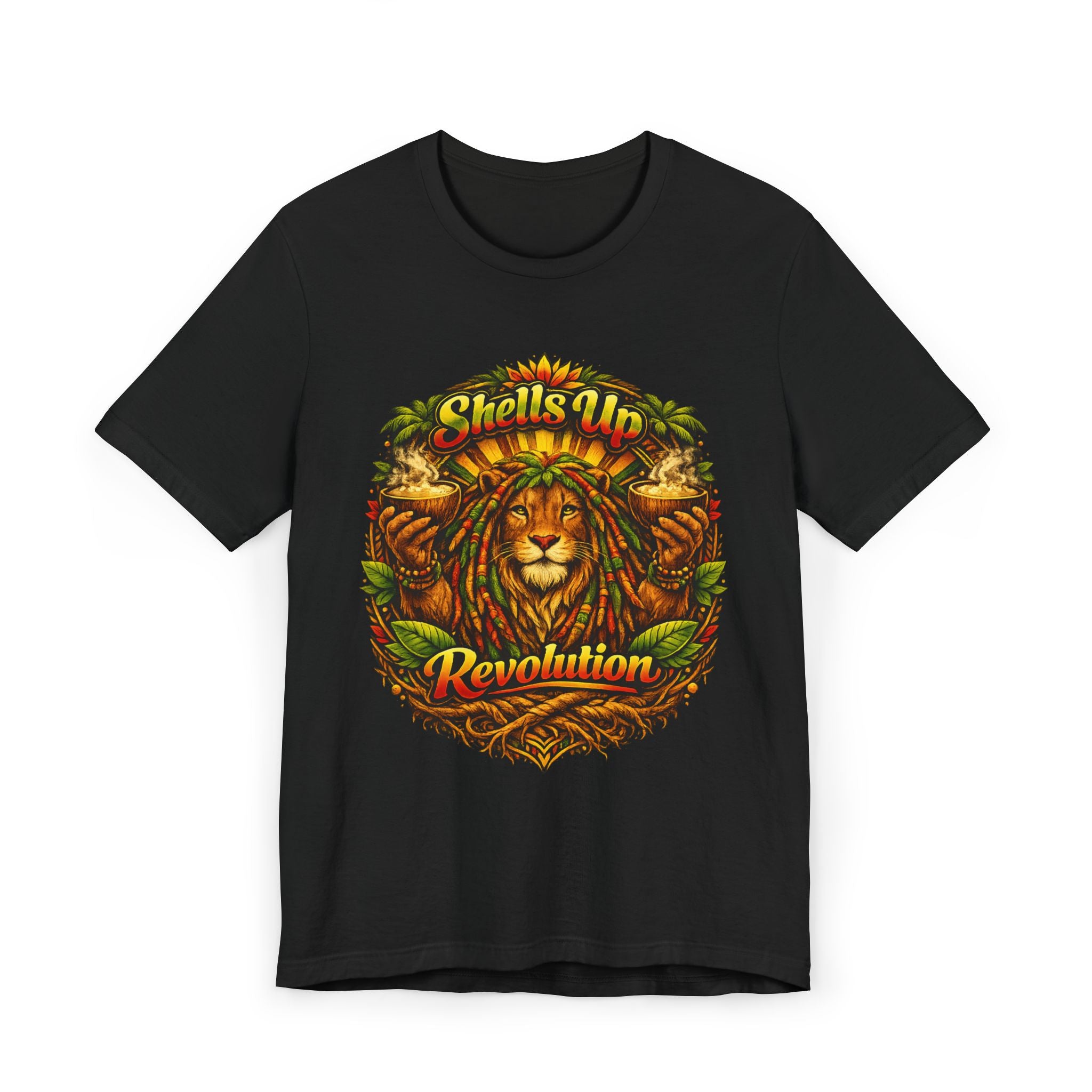 Shells Up Revolution Lion T-Shirt