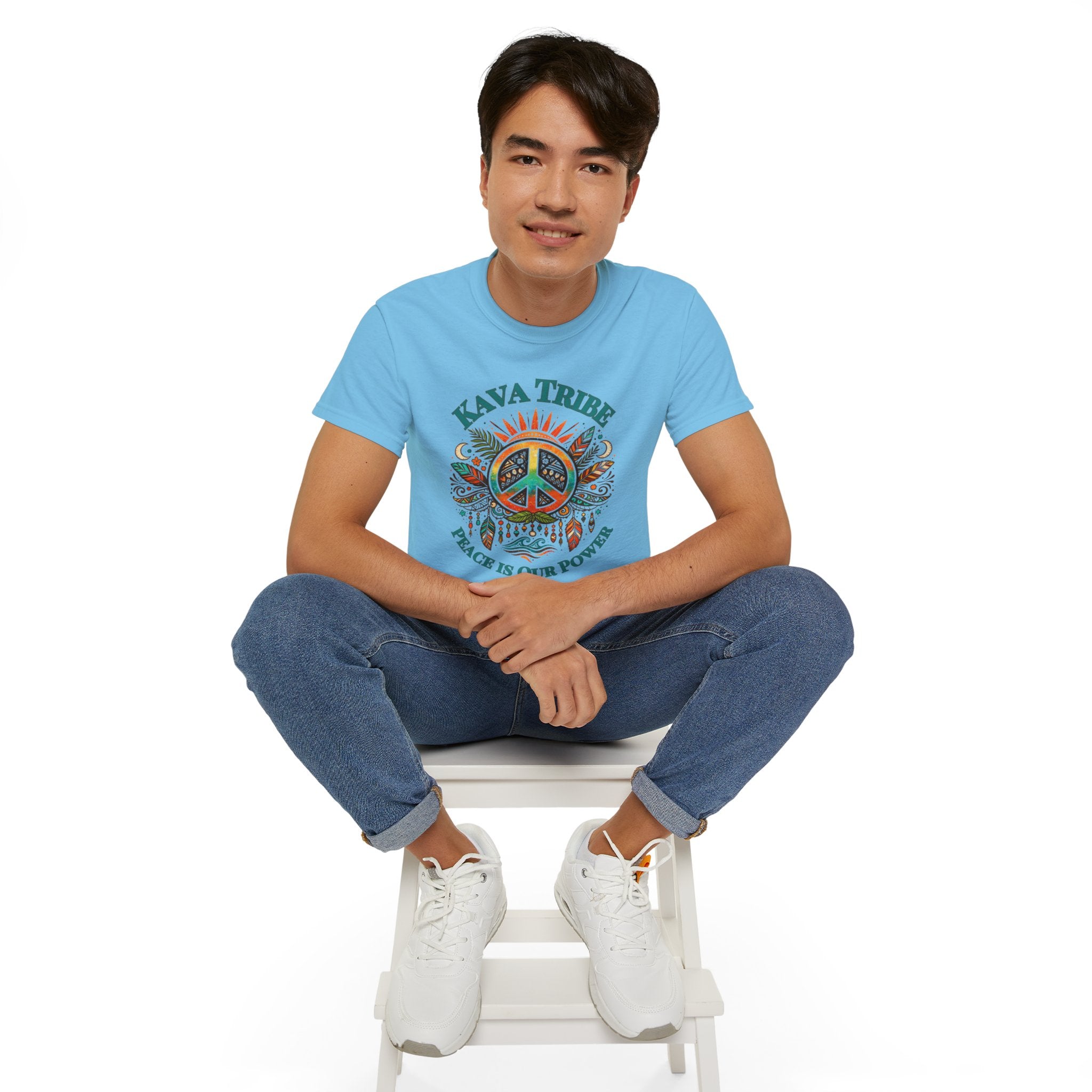Kava Tribe Peace Is Our Power T-Shirt
